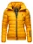 Marikoo dames gewatteerde jas Poisen met hoge kraag & teddyfleece zakken