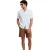 Ted Baker Herenoverhemd met korte mouwen, model Baker Regular (Lichtblauw)