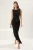 TRENDYOLMİLLA Dames Zwart Effen Maxi Mouwloos Casual Bodycon Jurken
