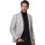 Colbert Gentiluomo wol grijs geruit normale fit