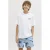JACK & JONES JUNIOR T-shirt met backprint wit