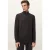 AllSaints Kilburn Zip Funnel Espresso Brown