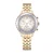 Swarovski  – dames horloge – goudkleurig met  band