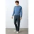 MANGO TEEN chino marineblauw