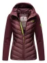 Navahoo Dames Gewatteerde Jas Nimm mich mit – Getailleerd, Stijlvol & Comfortabel met Capuchon