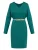 Quiosque Jurk ‘4VF007’  goud / groen