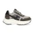 BunniesJR 225840-488 Jongens Lage Sneakers – Grijs – Leer – Veters