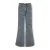 KIDS ONLY GIRL wide leg jeans grey denim