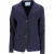 Prada Effen Blazer in Marineblauwe Katoen
