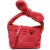 Bimba y Lola S Red Fur Hobo Bag