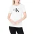 Calvin Klein Dames/Dames Jeans Logo T-Shirt (Helder wit)