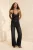 TRENDYOLMİLLA Dames Zwart Effen Mouwloos Getailleerd Blouses