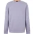 Boss Heren Westart Premium Katoenen Sweatshirt met Crew Hals (Paars)