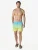 KOROSHI Zwemshorts  aqua / geel