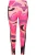 Ulla Popken Leggings  lichtlila / abrikoos / fuchsia / zwart