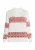 IZIA Jumper Dames Wit Veelkleurig