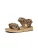 WODEN Sandalen  bruin gemêleerd / zwart