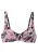 SUNSEEKER Bikinitop  lichtblauw / pink / zwart / wit