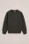 WE Fashion – Jongens sweater met embroidery – Regular fit – Donkergroen – Katoen –