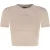 Malelions Women Cropped Top | Clay