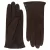 Roeckl Vingerhandschoenen ‘TALLINN TOUCH’  donkerbruin