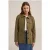We Fashion Jacket Midlong Army Green