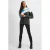 Anytime trui met opstaande kraag blauw