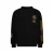 Vingino sweater met backprint – zwart
