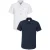 Mountain Warehouse Heren Koko Textuur Slub Korte Mouwen Shirt (Verpakking van 2) (Wit/Donkerblauw)