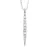 Ketting DROP 0060 Cts Diamond White Gold