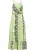 IZIA Maxi-jurk met slangenprint Dames Groen Veelkleurig