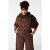MS Mode jumpsuit donkerbruin