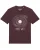 Watapparel Shirt  donkerrood / wit