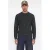 JACK & JONES regular fit gebreide gemêleerde trui – donkerblauw