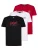 Petrol Industries Shirt ‘Habanero’  rood / zwart / wit