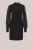 WE Fashion – Dames jersey jurk met pailletten – Regular fit – Zwart – Viscose –