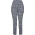 Taps toelopende broek met print