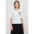 Bedrukte Crew Neck Korte Mouwen T-Shirt