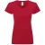 Russell Dames/Dames Authentiek Ringspun Katoen Klassiek T-Shirt (Klassiek rood)