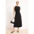 Platte, mouwloze maxi-jurk voor dames, casual/dagelijks, A-lijn