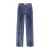 Like Flo fluwelen loose casual broek blauw