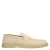 Manfield – Heren – Beige suède loafers –