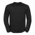 Russell Heren Spotshield Sweatshirt met zware ronde hals (Zwart)