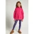 LOOXS little oversized hoodie met backprint – roze
