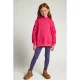 LOOXS little oversized hoodie met backprint – roze