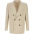 Beige Linnenmix Blazer