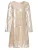 Ana Alcazar Cocktailjurk ‘Abda’  beige
