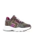 Shoesme chunky leren sneakers bruin/paars