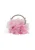 myMo at night Clutch  rosa / wit