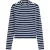 Tommy Hilfiger Gestreepte, slanke T-shirt met lange mouwen voor dames (Donker marine/wit)